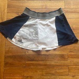 Adidas by Stella McCartney Barricade Skort, Blue, Grey, White, Size Small